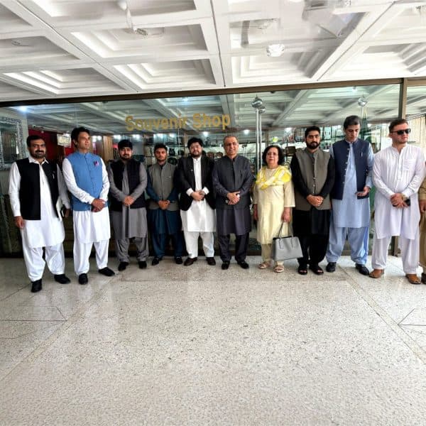Pakistan Youth Parliament Delegation Visits Parliament House