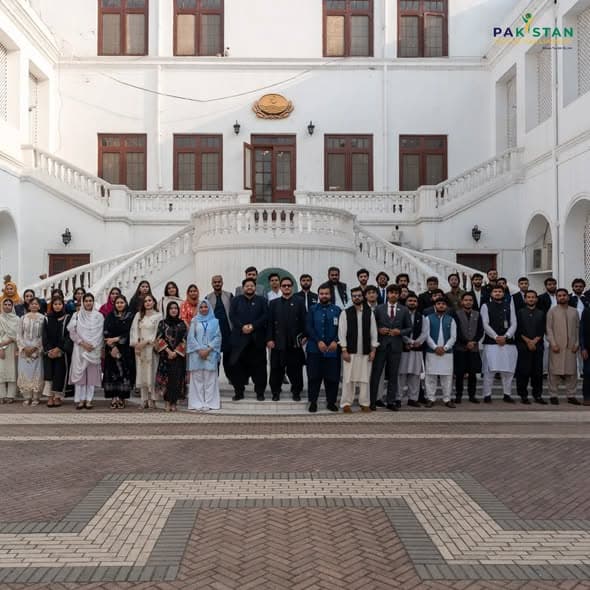 Pakistan Youth Parliament Punjab Cabinet Meets Governor of Punjab