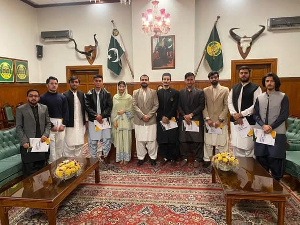 Pakistan Youth Parliament Balochistan Cabinet Meets Governor Balochistan